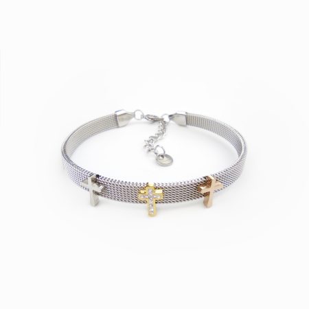 Pulseira 3 Cruzes