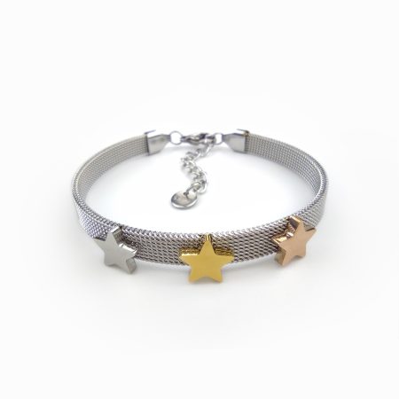 Pulseira três estrelas