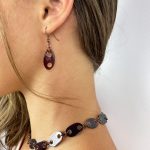 Brincos em nácar Curtes