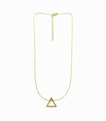 Colar Triangulo em aço