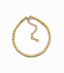 Pulseira mini bolas em aço