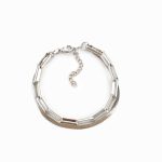 Pulseira elos em aço