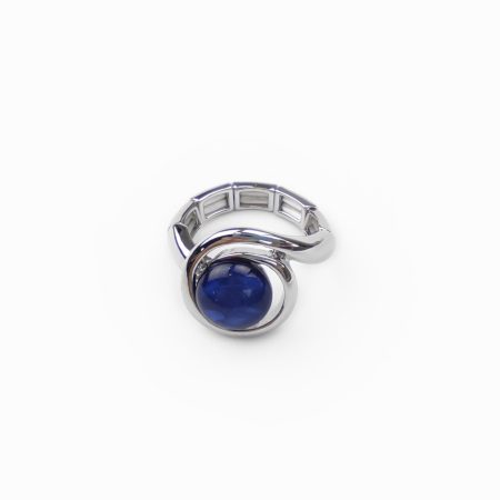Anel pedra azul