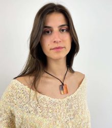 Colar em Nácar Pintado à Mão