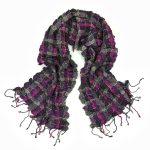 Echarpe quadrados em viscose