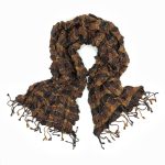 Echarpe quadrados em viscose
