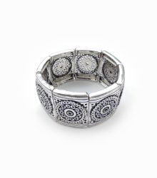 Pulseira Statement rosetas