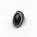 Anel com pedra vintage