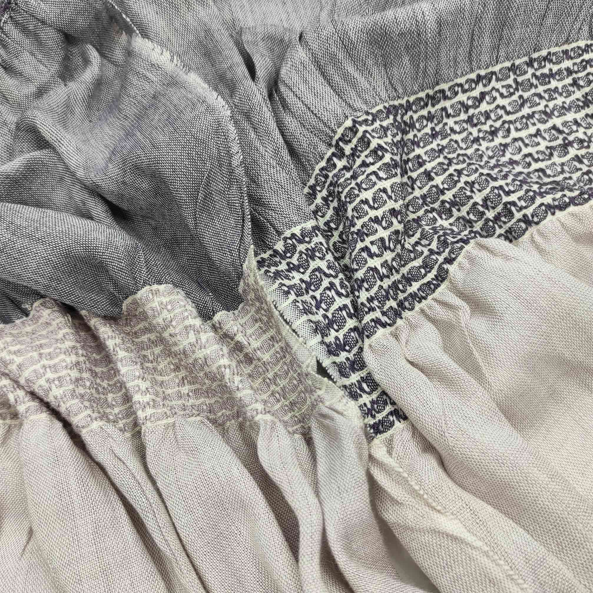 Echarpe em tons rosados (2) Echarpe em tons rosados