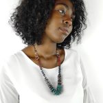 Colar degradê em coco