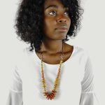 Colar degradê em coco