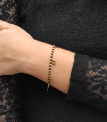 Pulseira estrelas em aço