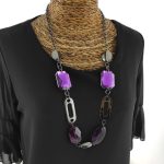 Colar Elegância Roxa