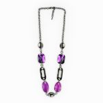 Colar Elegância Roxa