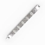 Pulseira alpaca símbolos tribais