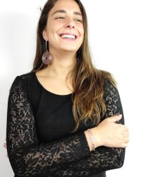 Pulseira corrente tripla em aço