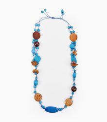 Colar Artesana com Elementos Naturais