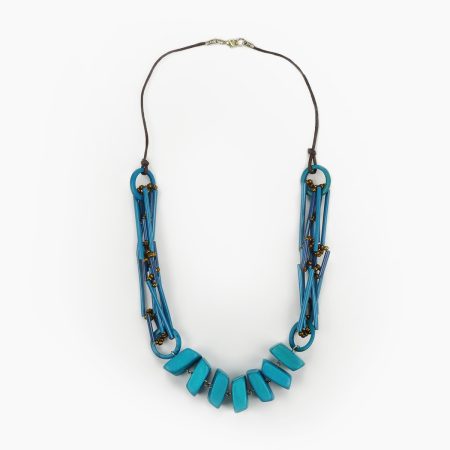 Colar Artesanal Azul