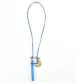 Colar Artístico Azul Mar