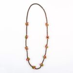 Colar tons terra e florais