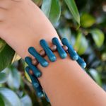 Pulseira em Madeira Natural – Estilo Orgânico e Artesanal