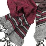 Echarpe de Riscas em Viscose