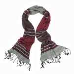 Echarpe de Riscas em Viscose