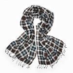 Echarpe Classic Check em Viscose