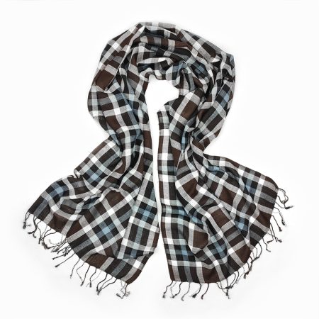 Echarpe Classic Check em Viscose