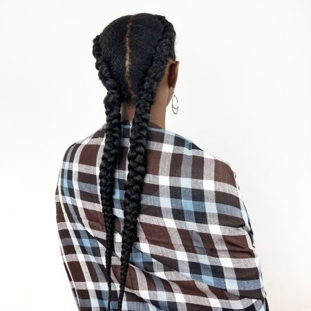 Echarpe Classic Check em Viscose