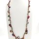Colar Boho com Argolas e Contas