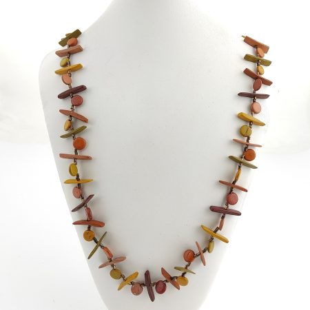 Colar Multicolorido em Tons Terra