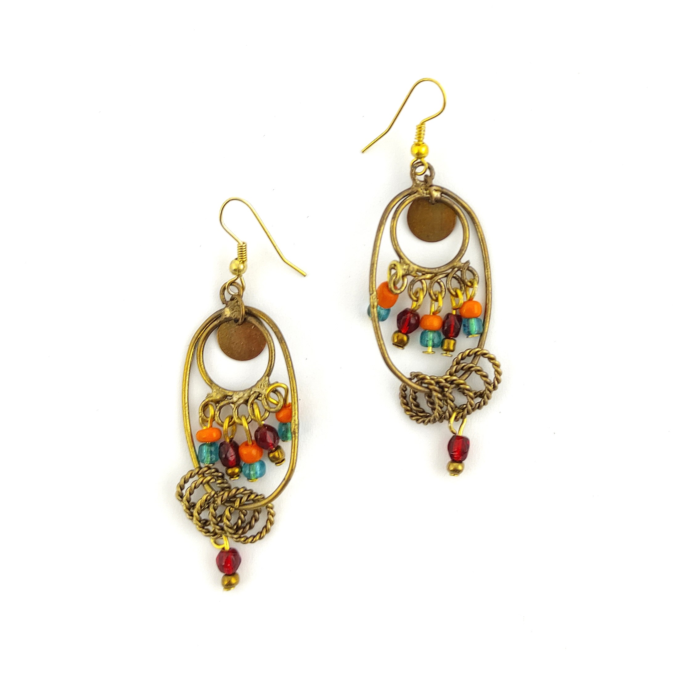 Brincos Boho de Miçangas Brincos Boho de Miçangas